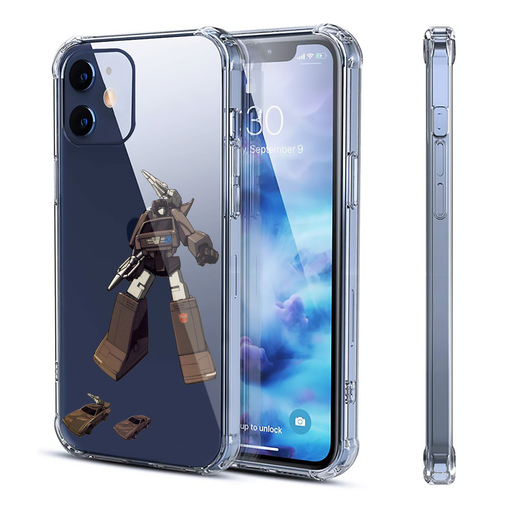（画像用）  【iPhone 12シリーズ対応】透明スマホケース（クリアソフトケース）